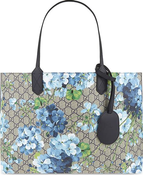 gucci blooms small tote bag|Gucci tote bag with zipper.